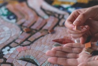 Mosaic Class in St. Peter's Square