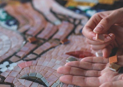 Mosaic Class in St. Peter's Square